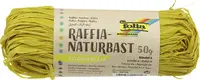 folia Raphia naturel, 50 g, jaune citron