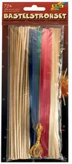 folia Kit de pailles de bricolage, 75 pièces, pailles +