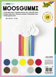 folia Mousse en caoutchouc, 200 x 290 mm, 10 feuilles