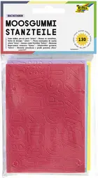 folia Pièces estampées-caoutchouc mousse "Lettres