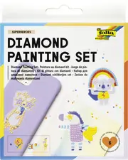 folia Set de diamond painting SUPERHEROES