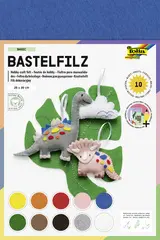 folia Feutrine de bricolage, 200 x 300 mm, 150 g/m2,couleurs
