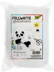 folia Ouate de bricolage et rembourrage, blanc, 50 g