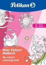 Pelikan Cahier de coloriage "Ma licorne", A4, & 100 stickers