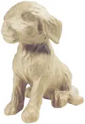 décopatch Support en papier mâché "Chien 2", 180 mm
