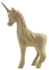 décopatch Support en papier mâché "Licorne 3", 210 mm