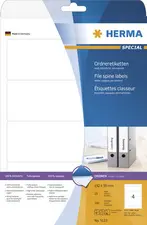 HERMA Etiquette dos de classeur SPECIAL, 192 x 59 mm, blanc