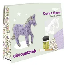 décopatch Kit papier mâché "Cheval", 5 pièces
