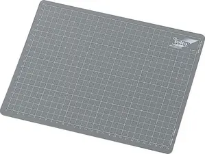 folia Tapis de découpe, PVC, (l)600 x (H)450 mm, gris