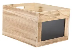 Securit Caisse en bois Tablecaddy, avec 2 ardoises