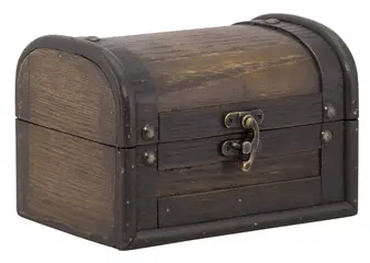 Securit Coffre au trésor "Treasure Antique", en aggloméré