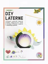 folia Kit de lanterne SUPER DINOS, vert métallisé