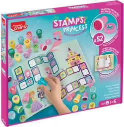 Maped Creativ Coffret 52 tampons "Princesses