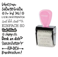 trodat Kreativstempel Creative Mini "Nette Botschaften