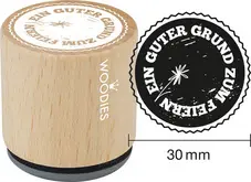 COLOP Motiv-Stempel Woodies "Guter Grund zum Feiern" I