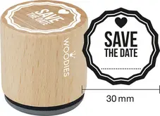 COLOP Tampon à motif Woodies "Save The date