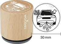 COLOP Tampon à motif Woodies "auto avec boîtes de conserve