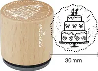 COLOP Tampon à motif Woodies "pièce montée