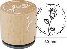 COLOP Tampon à motif Woodies "rose