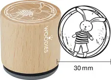 COLOP Tampon à motif Woodies "petit lapin