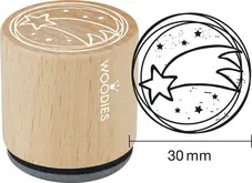 COLOP Tampon à motif Woodies "étoile de Noël