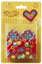 Hama Perles à repasser maxi "Petit coeur", sous blister