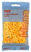 Hama Perles à repasser midi, dans un sachet, jaune