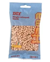 Hama Perles à repasser midi, dans un sachet, beige