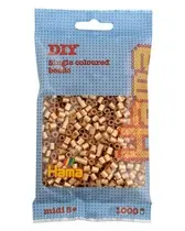 Hama Perles à repasser midi, dans un sachet, or