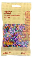 Hama Perles à repasser midi "perles à rayures Mix 92", dans