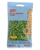 Hama Perles à repasser midi, sachet, olive clair