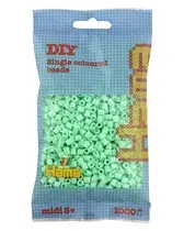 Hama Perles à repasser midi, sachet, menthe pastel