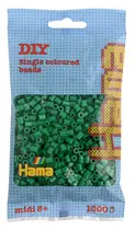 Hama Perles à repasser midi, sachet, eucalyptus