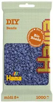 Hama Perles à repasser Bio midi, sachet, lavande