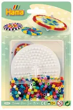 hama Perles à repasser midi "Rond-point", sous blister
