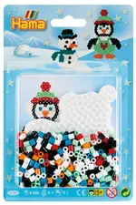 HAMA Perles à repasser midi "Pingouin", sous blister