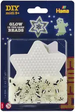 Hama Perles à repasser midi "Étoile lumineuse", blister