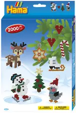 Hama Perles à repasser midi "Noel", coffret cadeau