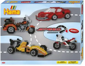Hama Perles à repasser midi "speed", coffret cadeau