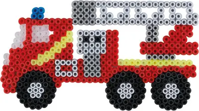 Hama Perles à repasser midi "Pompiers", coffret cadeau