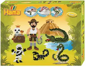 hama Perles à repasser midi "Aventure", coffret cadeau