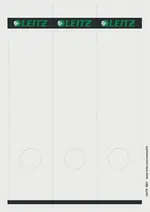 LEITZ Etiquette pour dos de classeur, 61 x 285 mm, gris