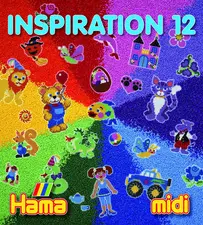Hama Livre d'inspiration nr. 12 pour perles à repasser midi