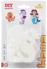 HAMA Plaques pour perles à repasser "Hexagone, hippocampe,