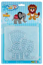 Hama Plaques pour perles à repasser "Lion, petit éléphant