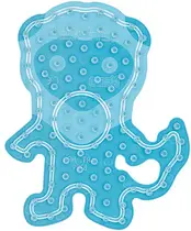 Hama Plaque pour perles à repasser "Lion", transparent