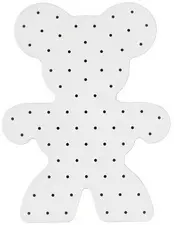 Hama Plaque perforée Maxi Stick "Nounours", 200 x 155 mm