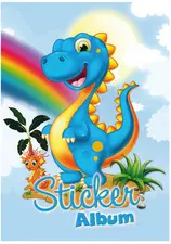 HERMA Album de stickers "Dinosaures", A5