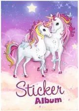 HERMA Album de stickers "Unicorn Best Friends", A5