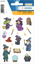 HERMA Sticker MAGIC Sorcières & magiciens, film pailleté
